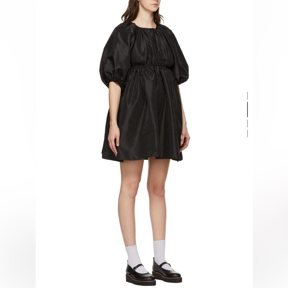 Cecilie Bahnsen Black Ava Dress Sz 6 - Picture 4 of 10